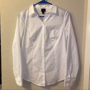 White button down shirt